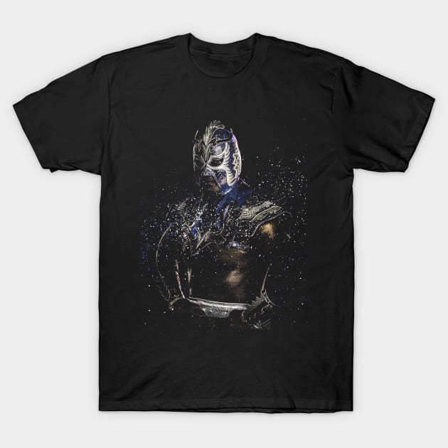 Ultimo Dragon Splatter T-Shirt by swgpodcast